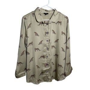 ANN TAYLOR JAGUAR SLEEP SHIRT
